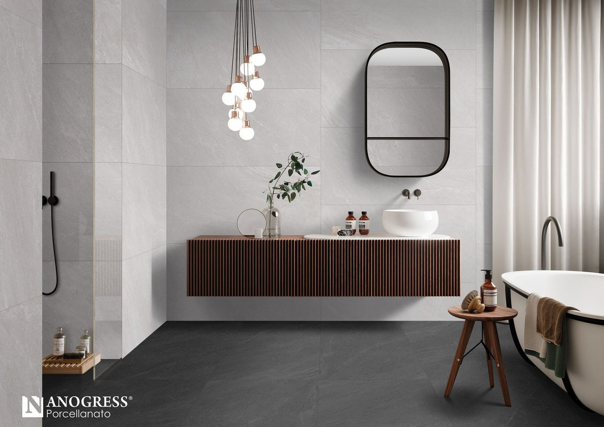 Tile-Fano N Bianco MG