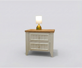 طقم غرفة نوم لورا – 180×200 سم، 5 قطع مع خزانة ملابس بستة أبواب