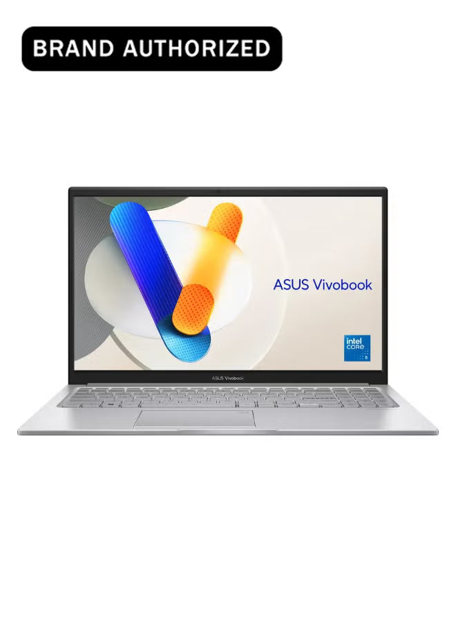 ASUS Vivobook 15 Laptop – Core i7-1355U, 16GB RAM, 512GB SSD, 15.6-Inch FHD, Windows 11 Home, Backlit English & Arabic, Cool Silver