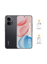 400 5G Dual SIM Midnight Black 12GB RAM 512GB With Free HONOR CHOICE E6i Earbuds And Case - Middle East Version