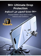 2Pack iPhone Air Screen Protector With Auto Alignment Kit  Ultra HD Clear， Scratch Resistant, Military-Grade Protection, Easy Installation, Anti-Fingerprint, Bubble Free Glass Film