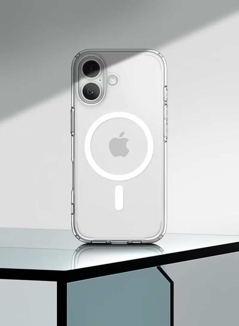 Ultra Hybrid MagFit iPhone 17 Case Cover with MagSafe (2025) - Clear White