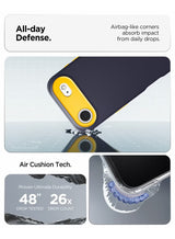 Nano Pop MagFit iPhone 17 Air MagSafe Case Cover Mil Grade - Blueberry Navy