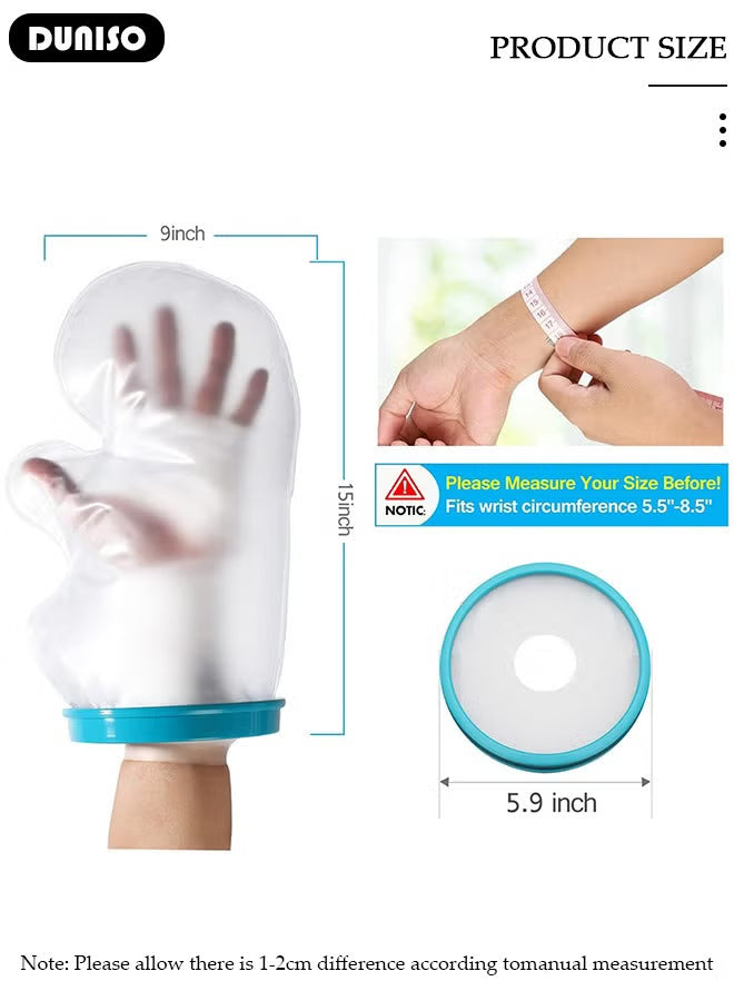 Waterproof Hand Cast Cover for Shower