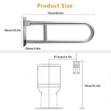 29.5-Inch Stainless Steel Toilet Grab Bar