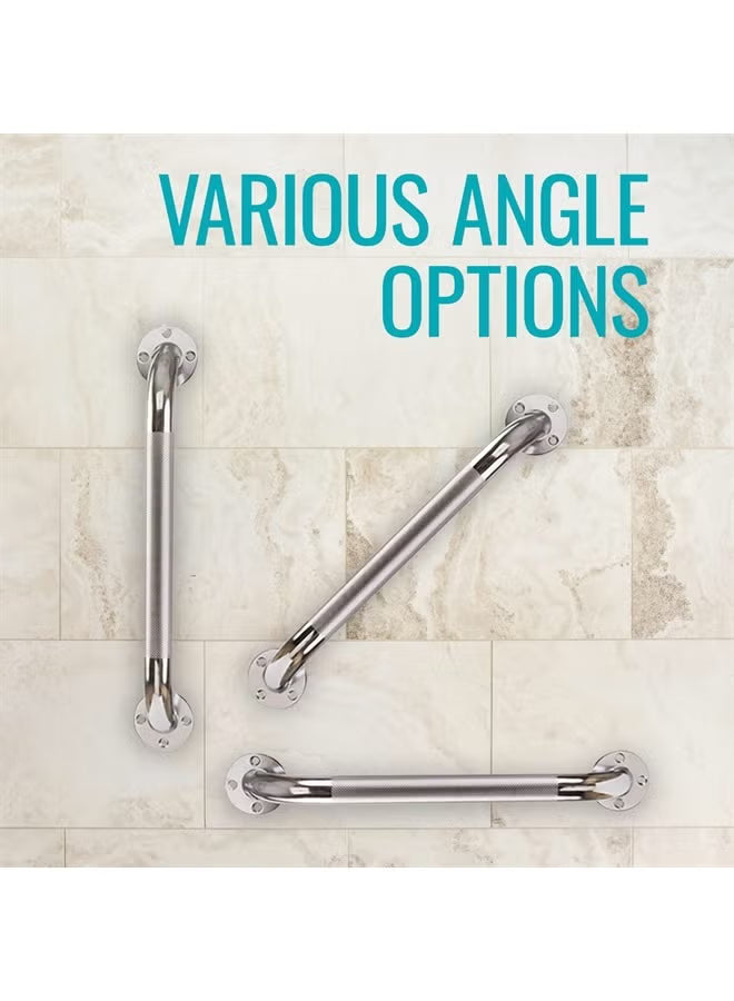 Textured Grab Bar – Shower, Toilet, Tub Rail