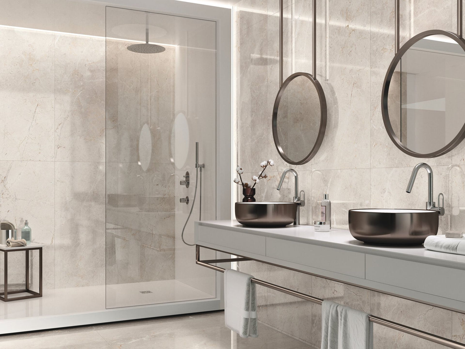 Tile- Augustus Cream Nat Rec