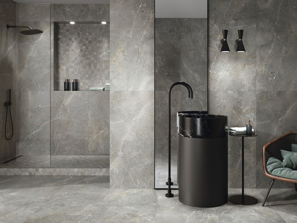 Tile-Augustus Grey Nat Rec