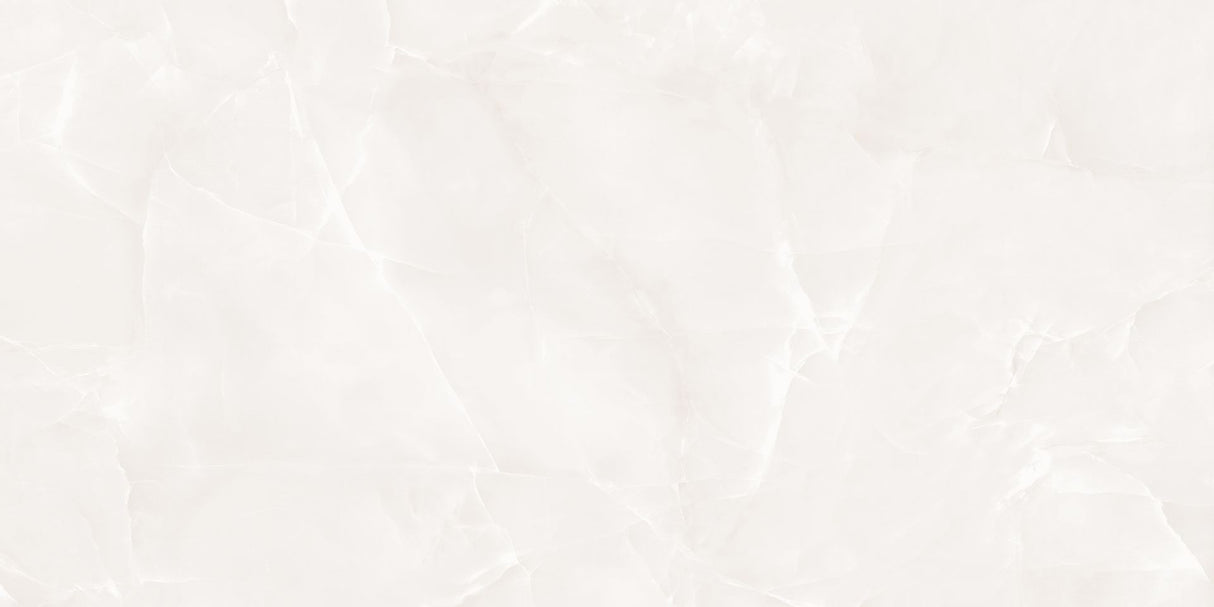 بلاط بورسلين V-Lup بلون كريمي زعفراني مصقول