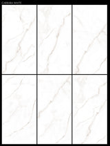 Tile Carrara White Matt 60x60