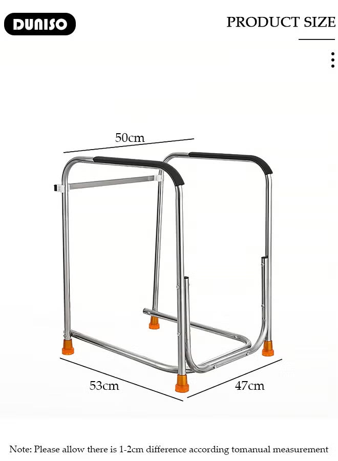 Toilet Safety Frame with Armrests