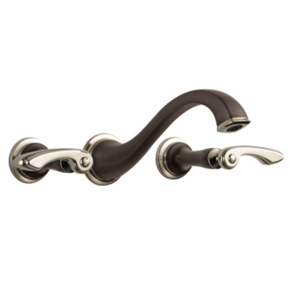 Brizo Charlotte Wall-Mount Faucet – LHP – 65885LF-PNCOLHP