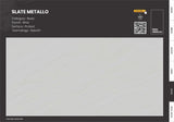 Tile- Slate Metallo (Matt)