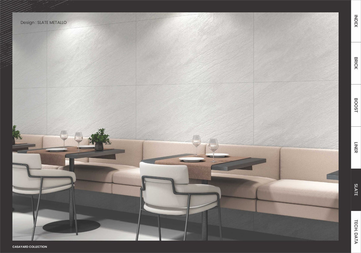 Tile- Slate Metallo (Matt)