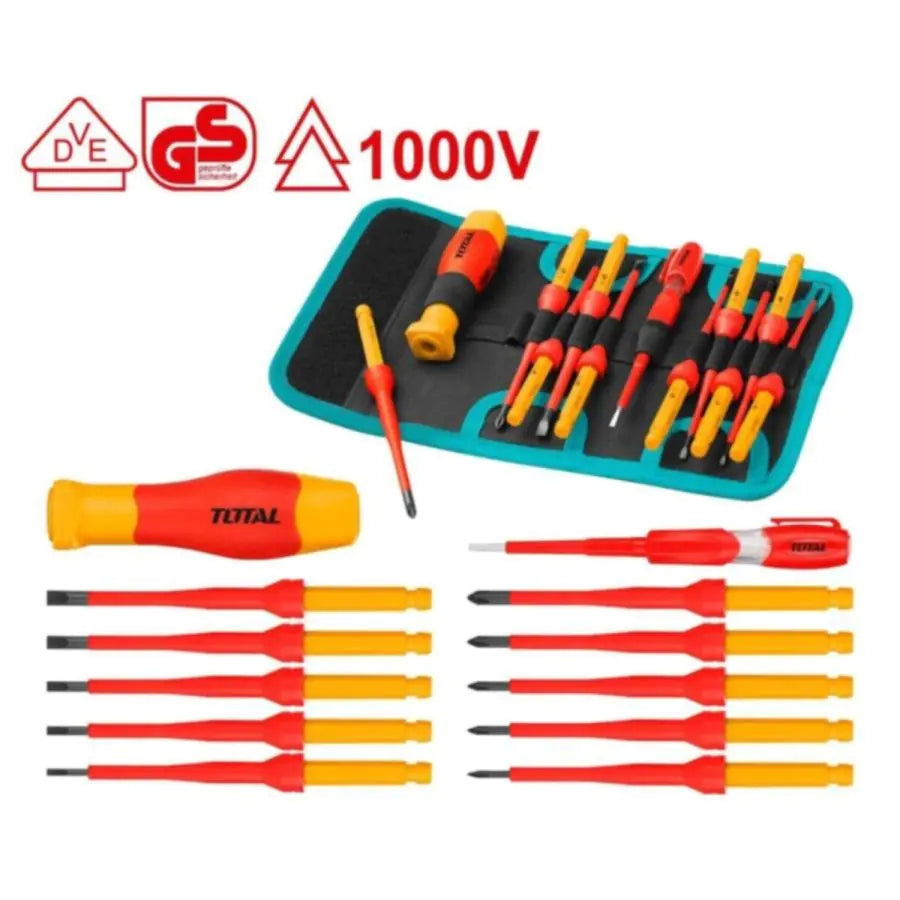 12 Pcs Interchangeable Insulated Screwdriver Set