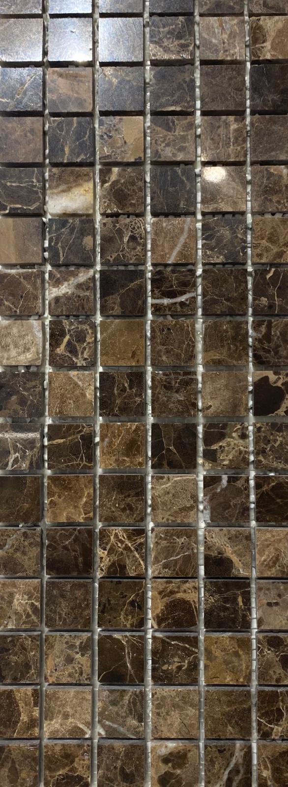 Mosaic Tile – Dark Emperador