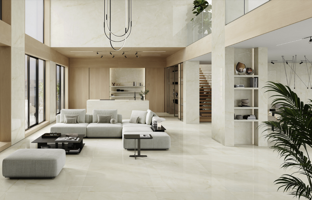 Tile-Jennifer Crema (Glossy)