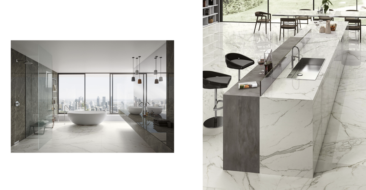Tile Apuane Statuario 800x2400x15SP (1pc/1.92m²)