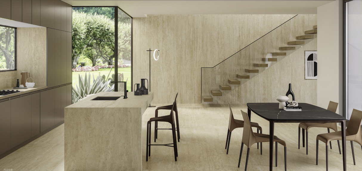 Tile-TU Travertino Almond