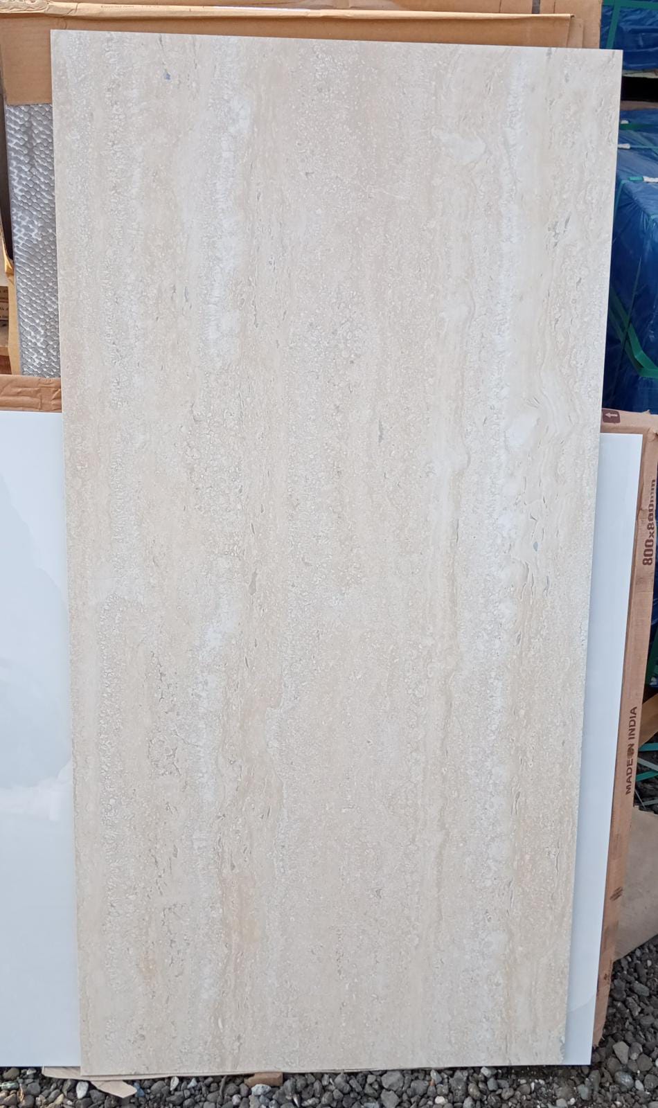 Tile-Traventino Gold (Satin)