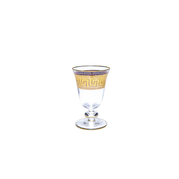Enes Cam 6 Piece Juice Glass Set Gold
