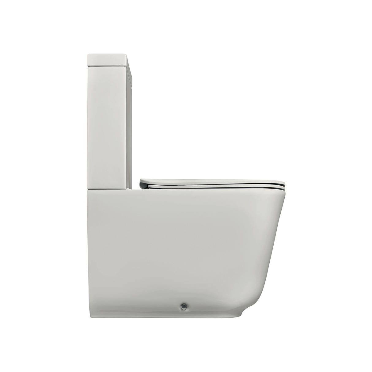 Tribeca Close Coupled WC Pan White Matt (511730)