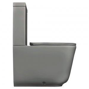 Tribeca Close Coupled WC Pan Grey Matt (511759)