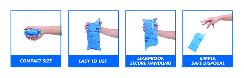 TravelJohn Jr. Disposable Urinal