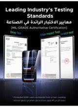 2-Pack iPhone 17 Pro Max Screen Protector With Auto Alignment Kit 6.9 Inch Ultra HD Clear， Scratch Resistant, Military-Grade Protection, Easy Installation, Anti-Fingerprint, Bubble Free Glass Film -