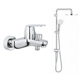 GROHE Tempesta 200 Shower System with Diverter, 620mm Rail combo