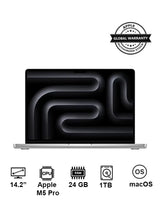 Apple MacBook Pro 14.2-inch M5 Pro, 24GB RAM, 1TB SSD – Silver (2026)