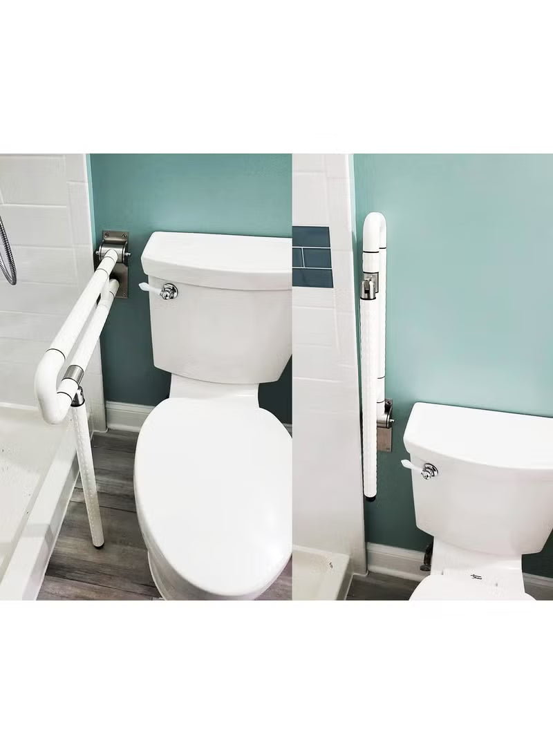 Foldable Drop Down Toilet Grab Bar