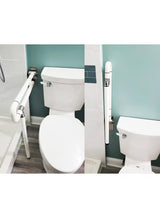 Foldable Drop Down Toilet Grab Bar