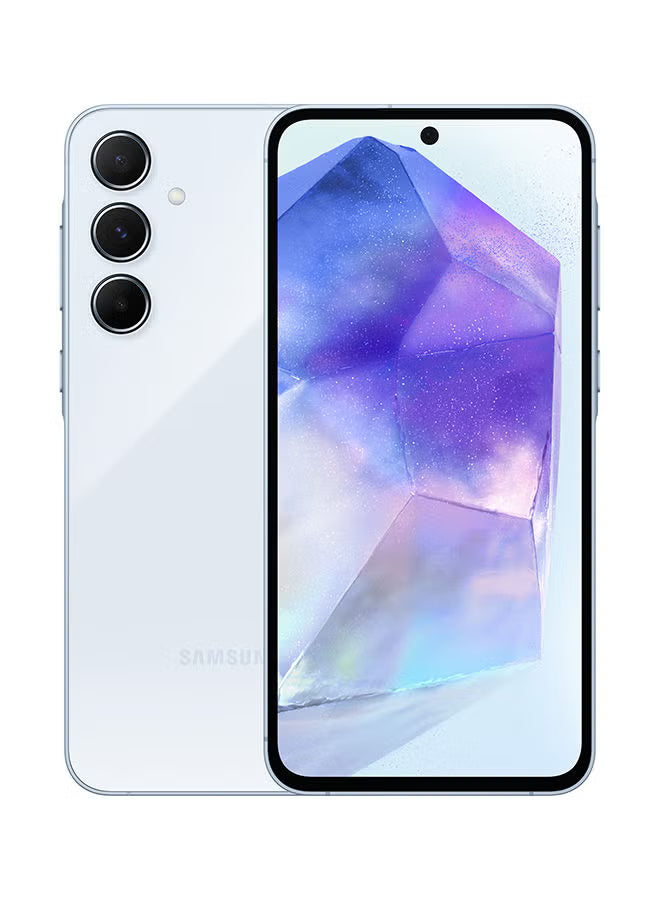 Galaxy A55 Dual SIM Awesome Ice Blue 8GB RAM 256GB 5G - Middle East Version