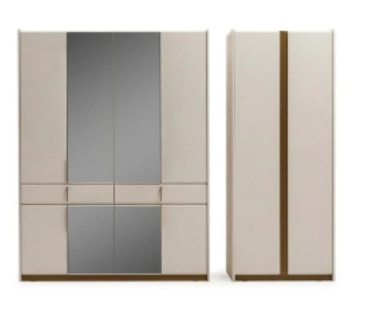 طقم غرفة نوم لورين – 180×200 سم، 6 قطع 