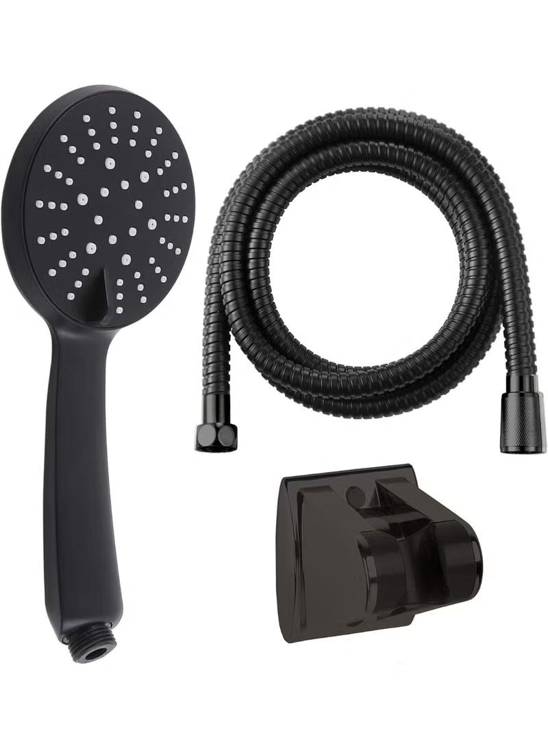 MODI Shower Head Set MD-HWS7017 High-Pressure Water Saving Hand Shower Set – Matte Black