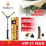 Toby’s VIP-11 MAX 4000mAh Camping Light – Portable Outdoor Party & Picnic Lamp