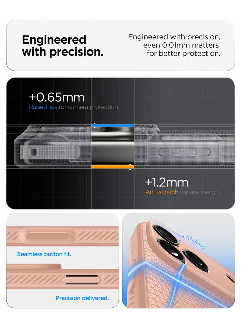 Liquid Air iPhone 17 Pro Max Case Cover (2025) - Rose Titanium