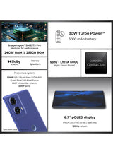 G85 Dual SIM Cobalt Blue 12GB RAM 256GB 5G - Middle East Version