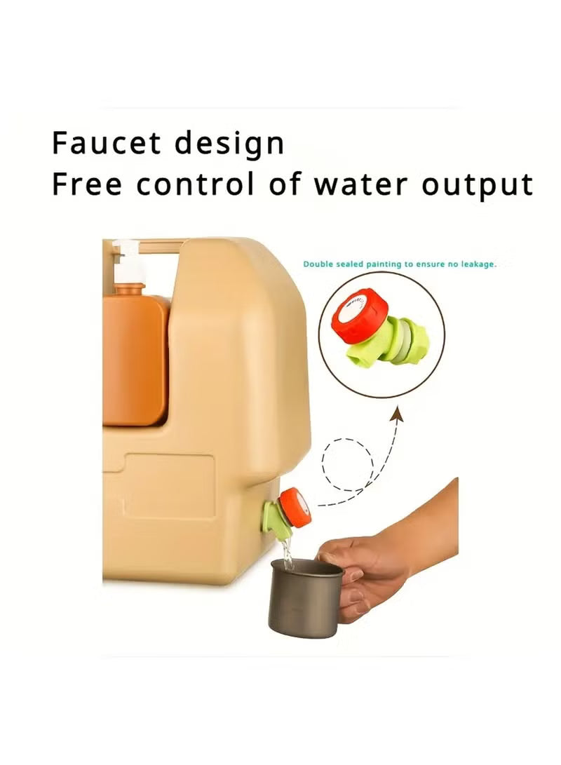Toby’s 20L Camping Water Container with Spigot – Large Capacity Portable Water Storage Jug