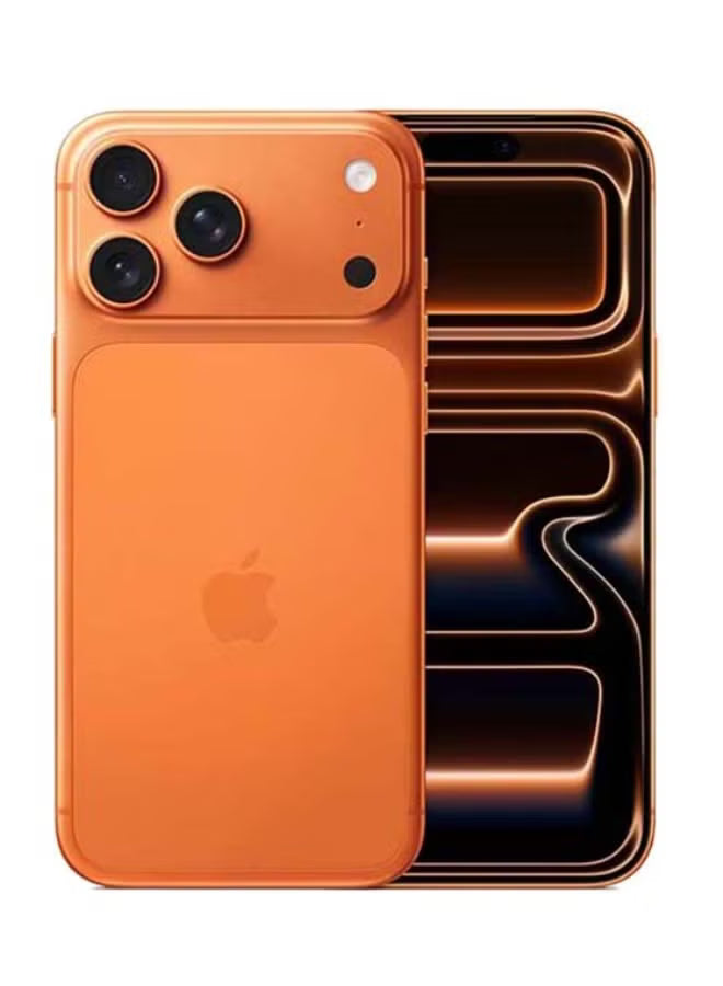 iPhone 17 Pro Max Physical Dual Sim (No eSim) 256GB Cosmic orange 5G With FaceTime