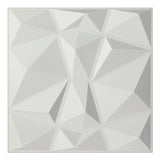 3D PVC Wall Panel – Matt Silver (D094)