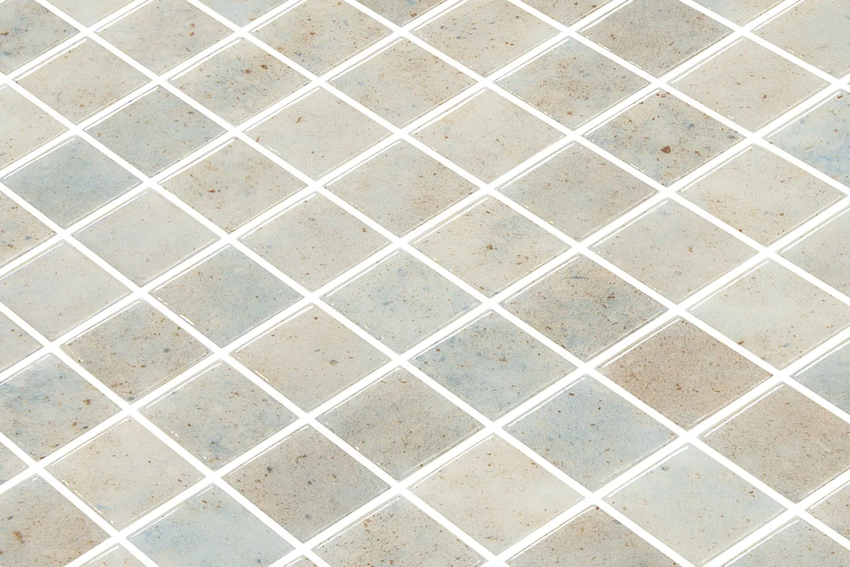 Pure Sand Blue Dot Mosaic