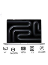 Apple MacBook Pro MDE54 14-Inch Laptop, M5 10-Core CPU & 10-Core GPU, 16GB RAM, 1TB SSD – Silver