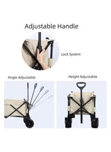 TOBY’S TROLLEY-01 Portable Folding Outdoor Camping Cart Trolley 83×56×105cm