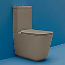 Tribeca Close Coupled WC Pan Nut Brown (511781)