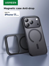 iPhone 17 Pro Max Case Magsafe Strong Magnet Metal Camera Button 17 Pro Max Case Military-Grade Protection Scratch-Resistant iPhone 17 Pro Max Cover Matte Anti-Slip Compatible with Magsafe Accessory