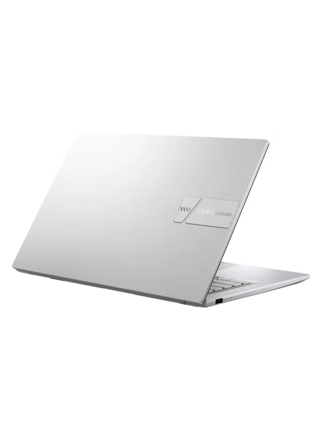 ASUS Vivobook 15 X1504VA-BQ580W 15.6-Inch FHD Laptop, Intel Core 5 120U, 16GB RAM, 512GB SSD, Windows 11 Home, Backlit English & Arabic Keyboard, Cool Silver