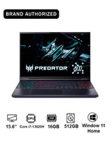 Acer Nitro V ANV15 Gaming Laptop Core i7-13620H, 16GB DDR5, 512GB SSD, RTX 4050 6GB, 15.6-Inch FHD IPS 165Hz, Windows 11, Black