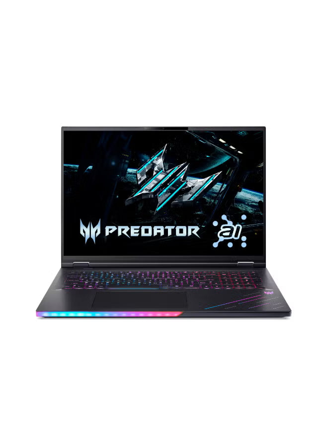 Acer Predator Helios 18 AI Gaming Laptop, Core Ultra 9 275HX, 96GB DDR5 RAM, 1TB SSD, RTX 5080 16GB, 18-Inch QHD 250Hz Display, Windows 11 Pro, Black